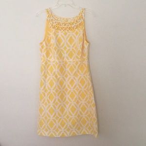 Size 10 Yellow Lilly dress